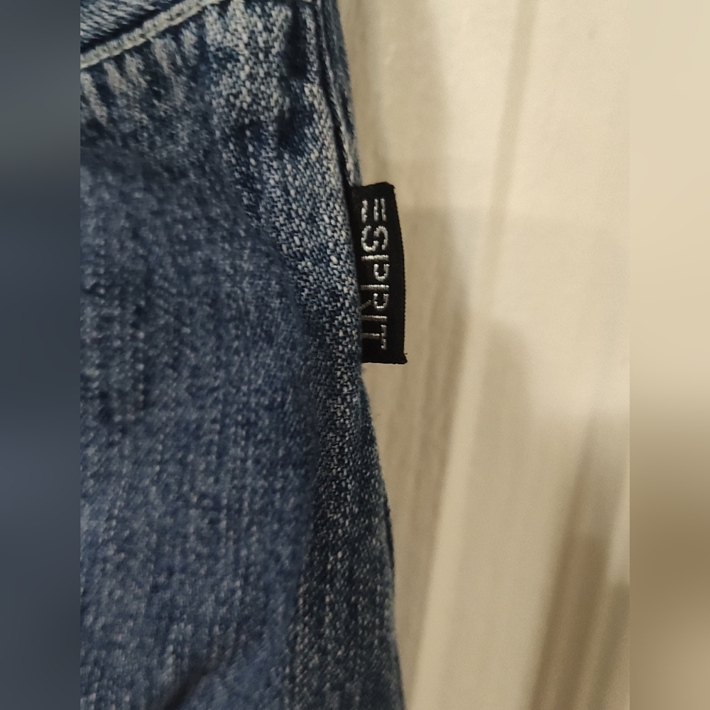 Vintage 90's Esprit denim romper Size 8 - Picture 2 of 8